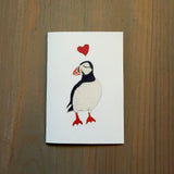 Puffin Love - Enclosure Card