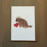 Porcupine Love - Enclosure Card