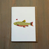 Brook Trout Love - Enclosure Card