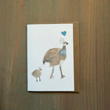 Mumma Peahen Love - Enclosure Card