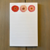 Zinnia Love Notepad