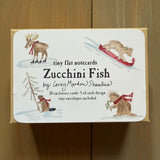 Maine Woodland Christmas Tiny Flat Notes