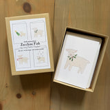 Christmas Lambs Notecard Set