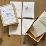 Christmas Lambs Notecard Set