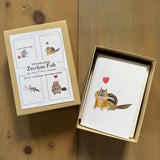 Woodland Creatures Little Notecard Set