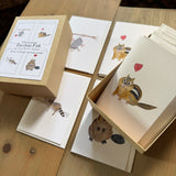 Woodland Creatures Little Notecard Set