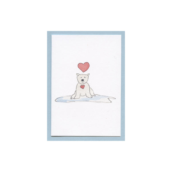 Polar Bear Sweetness Love Enclosure Card