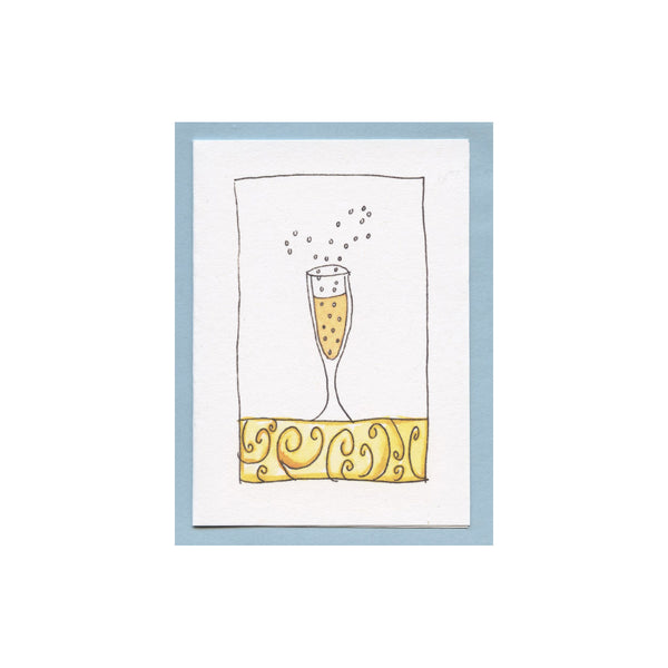 Bubbly Enclosure Card