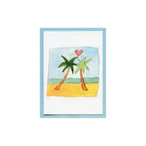 Palm Tree Love - Enclosure Card