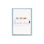 Crazy Cat Lady Enclosure Card