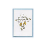With Sympathy Enclosure Card
