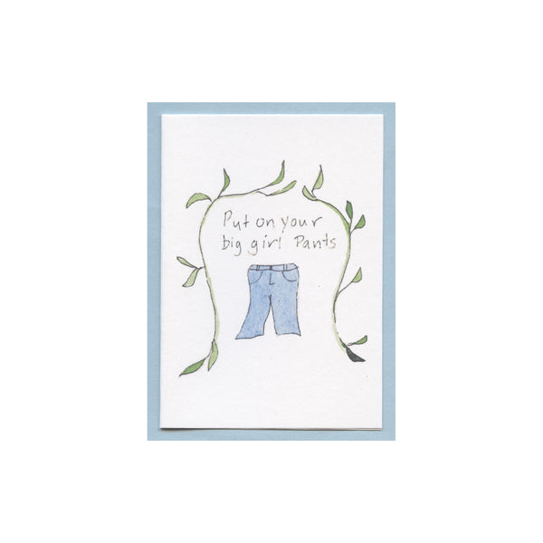 Big Girl Pants Enclosure Card