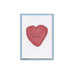 Oui Heart Enclosure Card