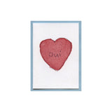 Oui Heart Enclosure Card