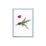 Humming Bird Love Enclosure Card