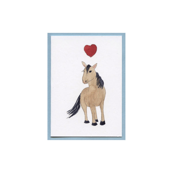Love Horse Enclosure Card