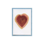 Red Saw Tooth Heart Enclosure Card