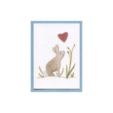 New England Cotton Tail Spring Grass Enclosure Card