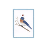 Blue Bird Love Enclosure Card