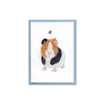 Calico Guinea Pig Love Enclosure Card