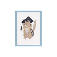 Chipmunk Graduation Enclosure Card