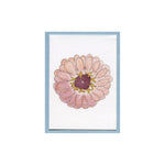 Blush Zinnia Enclosure Card
