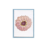 Blush Zinnia Enclosure Card