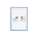 Annie & Henry Holly - Jack Russell Terrier Enclosure Card