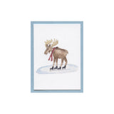 Skating Moose - Enclosure Card