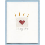 Sending Love Blank Card