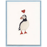 Puffin Love - Blank Card