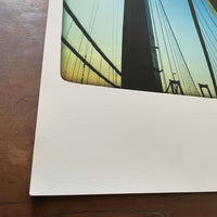 Deleware Memorial Bridge Art Print