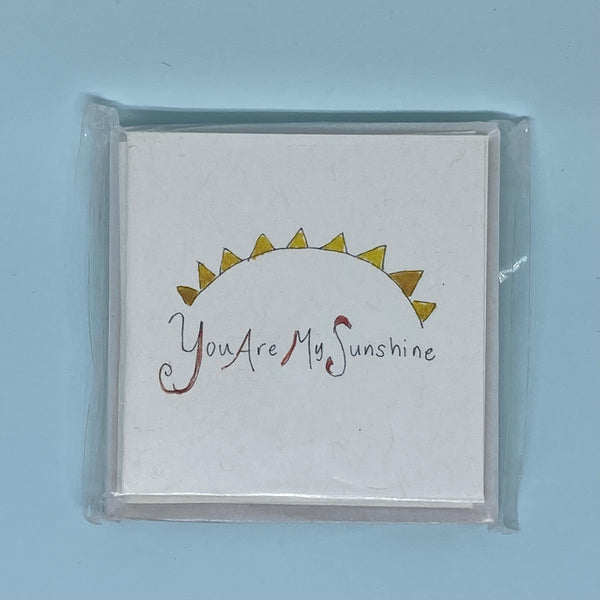 You Are My Sunshine Mini Card 5 Pack