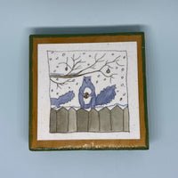 Snow Day Squirrel Tiny Print