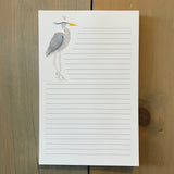 Great Blue Heron Love Notepad