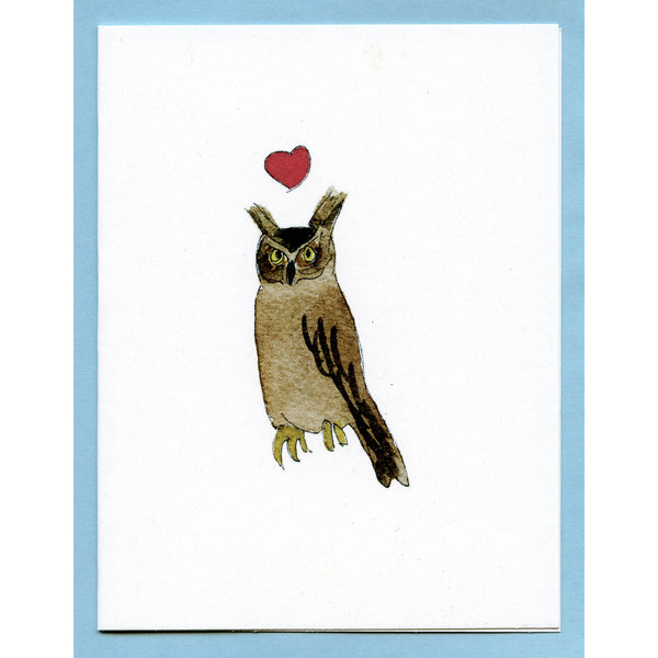 Great-Horned Owl Love