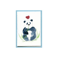 Panda Love Enclosure Card