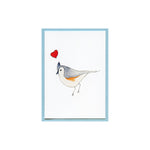 Tufted Titmouse Love Enclosure Card