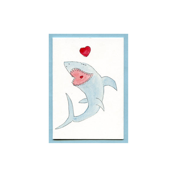 Shark Love Enclosure Card
