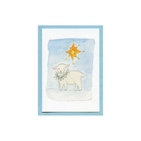 Star Lamb Enclosure Card