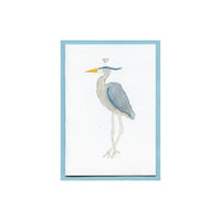 Great Blue Heron Love Enclosure Card