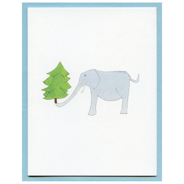 Elephant and Tree