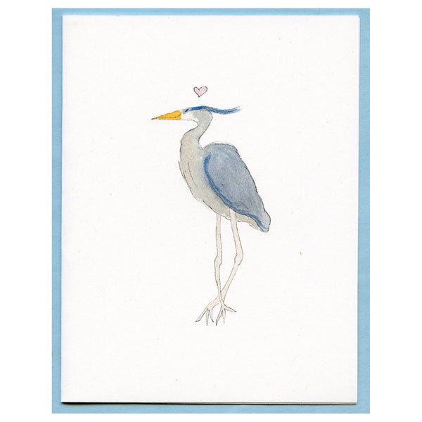Great Blue Heron Love